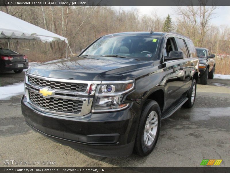 Black / Jet Black 2015 Chevrolet Tahoe LT 4WD