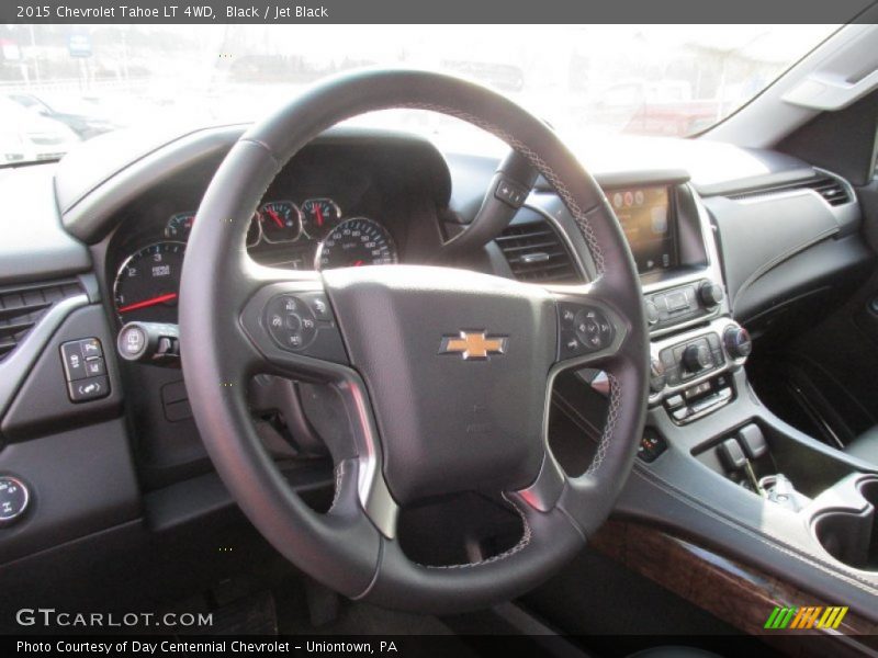 Black / Jet Black 2015 Chevrolet Tahoe LT 4WD