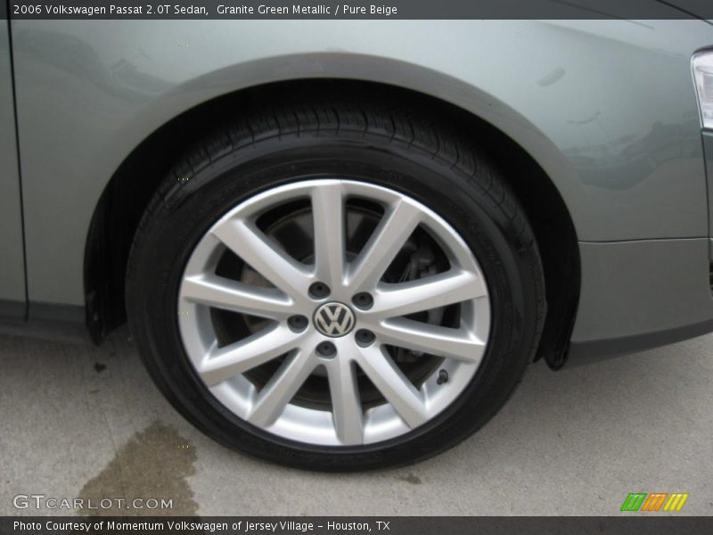 Granite Green Metallic / Pure Beige 2006 Volkswagen Passat 2.0T Sedan