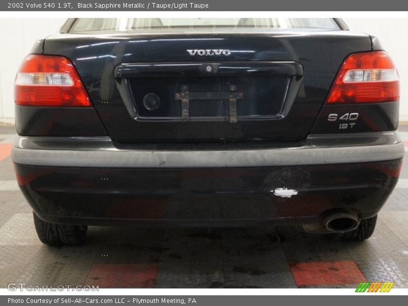 Black Sapphire Metallic / Taupe/Light Taupe 2002 Volvo S40 1.9T