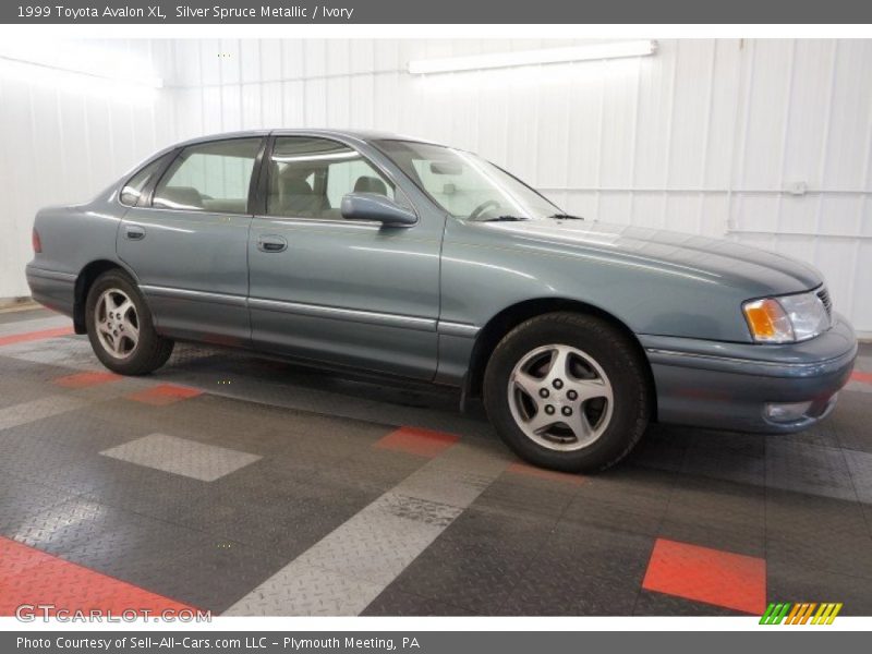 Silver Spruce Metallic / Ivory 1999 Toyota Avalon XL