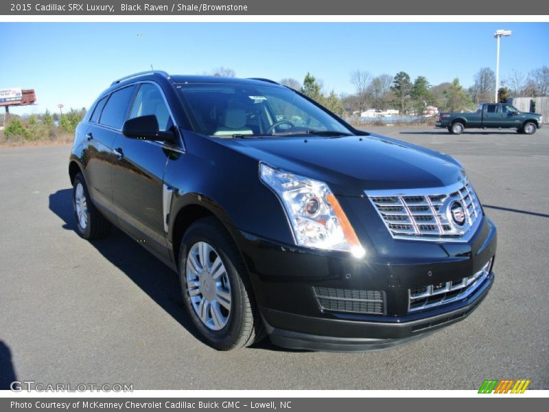 Black Raven / Shale/Brownstone 2015 Cadillac SRX Luxury