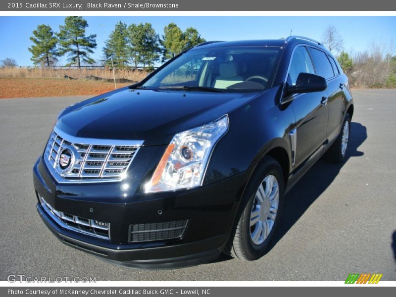 Black Raven / Shale/Brownstone 2015 Cadillac SRX Luxury