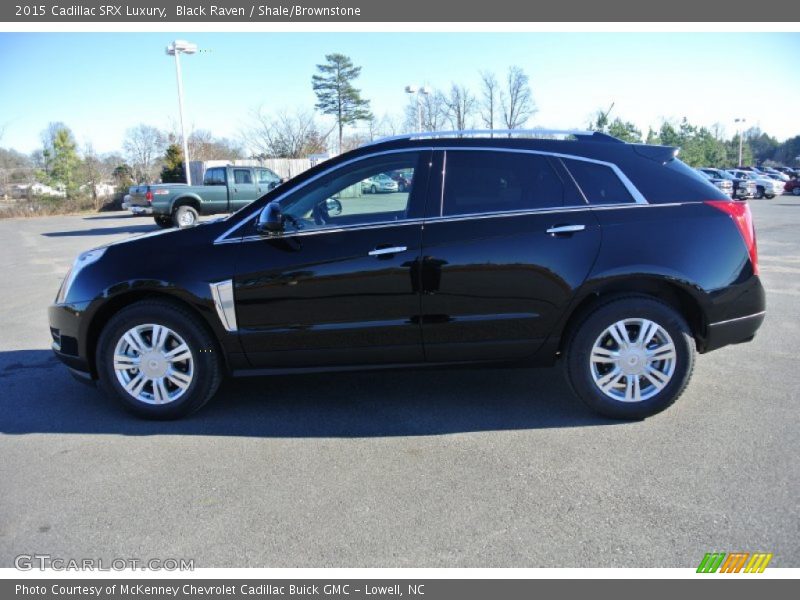 Black Raven / Shale/Brownstone 2015 Cadillac SRX Luxury