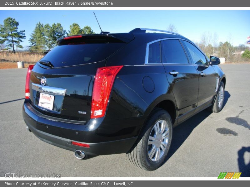 Black Raven / Shale/Brownstone 2015 Cadillac SRX Luxury