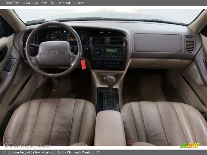 Silver Spruce Metallic / Ivory 1999 Toyota Avalon XL