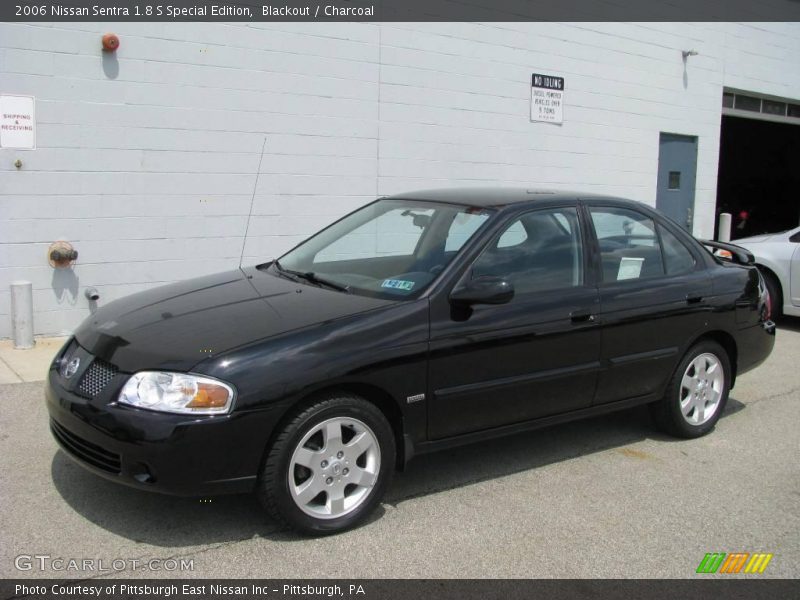 Blackout / Charcoal 2006 Nissan Sentra 1.8 S Special Edition