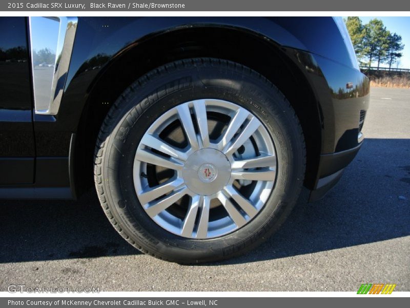 Black Raven / Shale/Brownstone 2015 Cadillac SRX Luxury