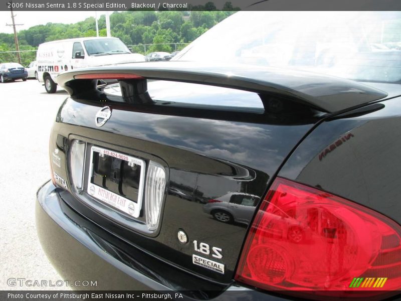 Blackout / Charcoal 2006 Nissan Sentra 1.8 S Special Edition