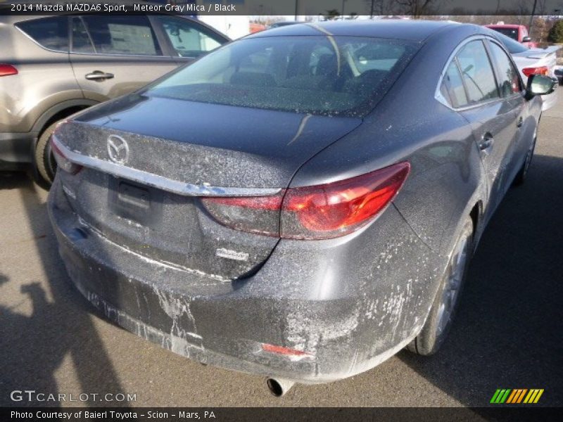 Meteor Gray Mica / Black 2014 Mazda MAZDA6 Sport
