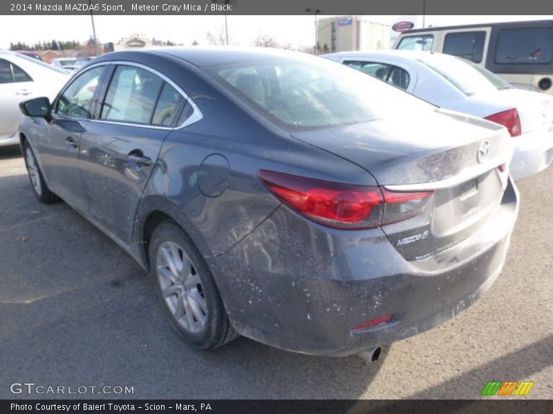 Meteor Gray Mica / Black 2014 Mazda MAZDA6 Sport