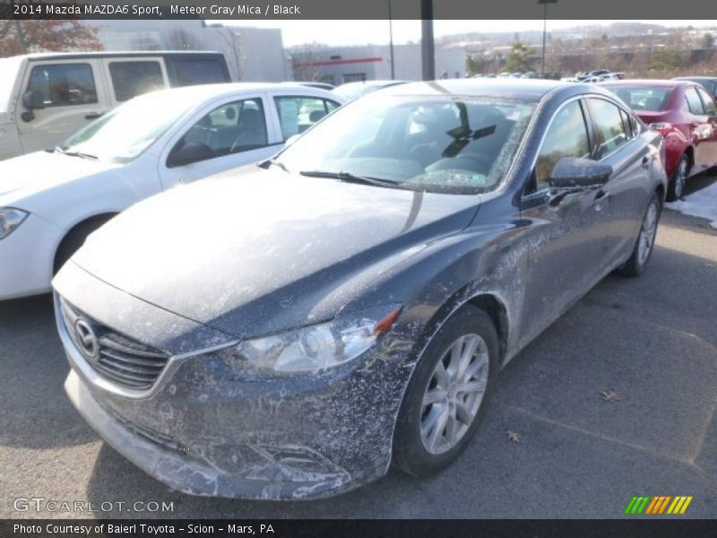 Meteor Gray Mica / Black 2014 Mazda MAZDA6 Sport