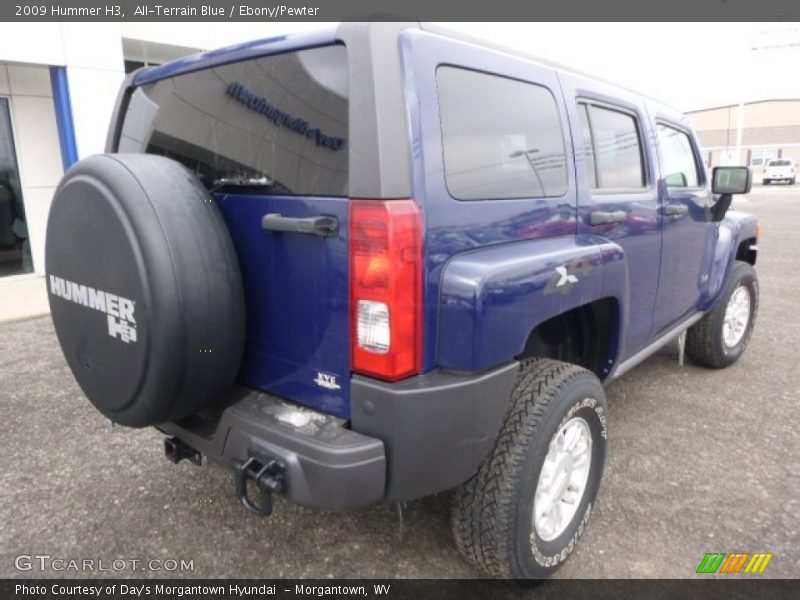All-Terrain Blue / Ebony/Pewter 2009 Hummer H3