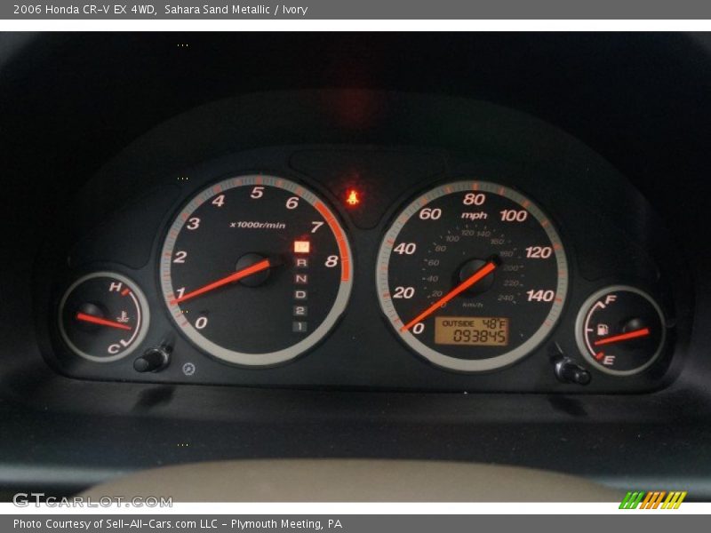 Sahara Sand Metallic / Ivory 2006 Honda CR-V EX 4WD