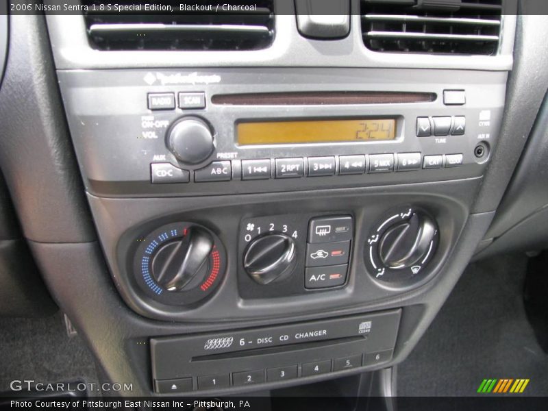 Blackout / Charcoal 2006 Nissan Sentra 1.8 S Special Edition