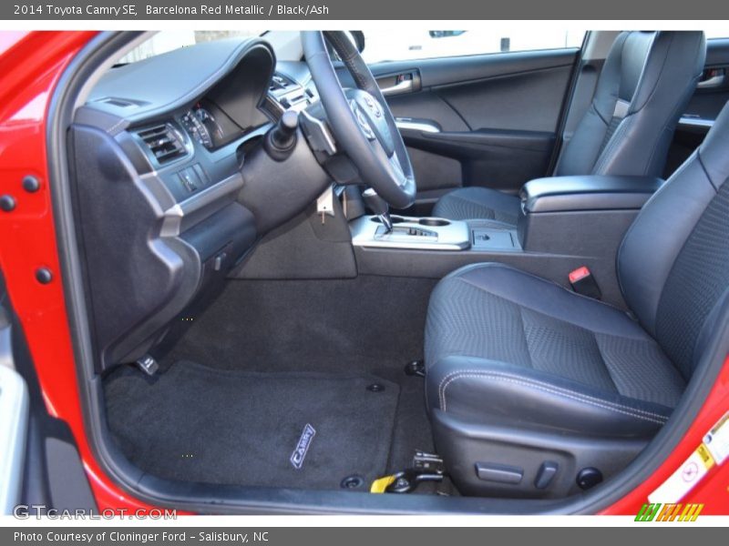 Barcelona Red Metallic / Black/Ash 2014 Toyota Camry SE