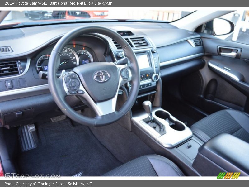 Barcelona Red Metallic / Black/Ash 2014 Toyota Camry SE