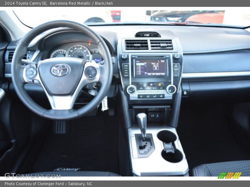Barcelona Red Metallic / Black/Ash 2014 Toyota Camry SE