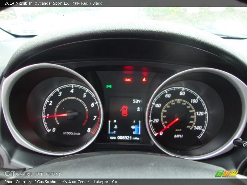 Rally Red / Black 2014 Mitsubishi Outlander Sport ES