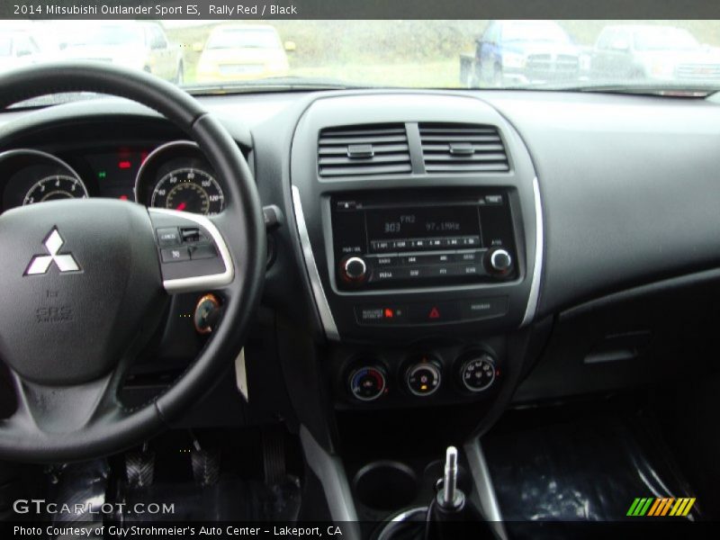 Rally Red / Black 2014 Mitsubishi Outlander Sport ES