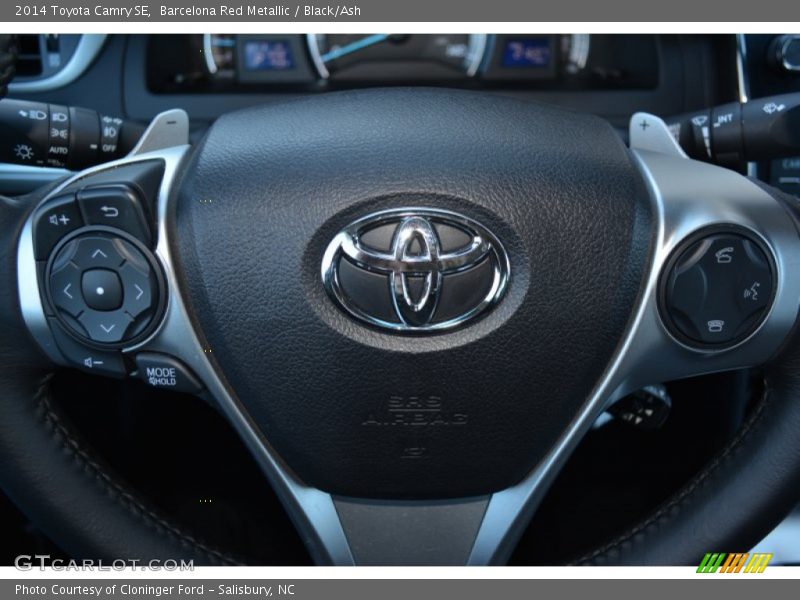 Barcelona Red Metallic / Black/Ash 2014 Toyota Camry SE