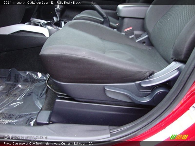 Rally Red / Black 2014 Mitsubishi Outlander Sport ES
