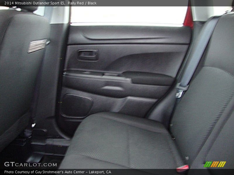 Rally Red / Black 2014 Mitsubishi Outlander Sport ES