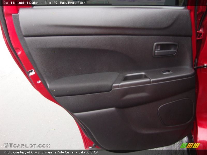 Rally Red / Black 2014 Mitsubishi Outlander Sport ES