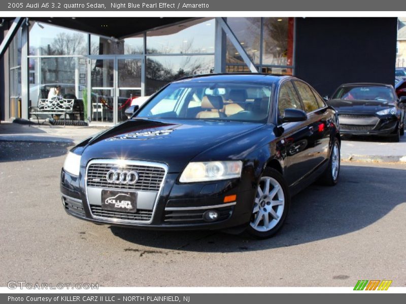Night Blue Pearl Effect / Amaretto 2005 Audi A6 3.2 quattro Sedan
