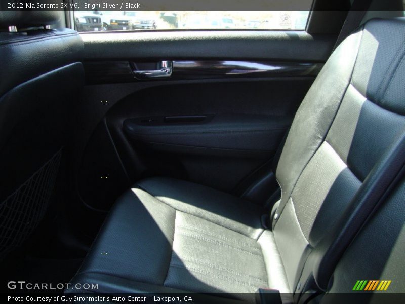 Bright Silver / Black 2012 Kia Sorento SX V6