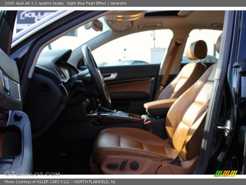 Night Blue Pearl Effect / Amaretto 2005 Audi A6 3.2 quattro Sedan