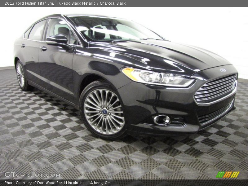 Tuxedo Black Metallic / Charcoal Black 2013 Ford Fusion Titanium