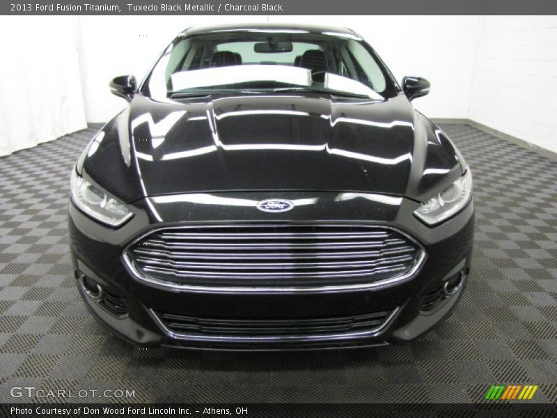 Tuxedo Black Metallic / Charcoal Black 2013 Ford Fusion Titanium