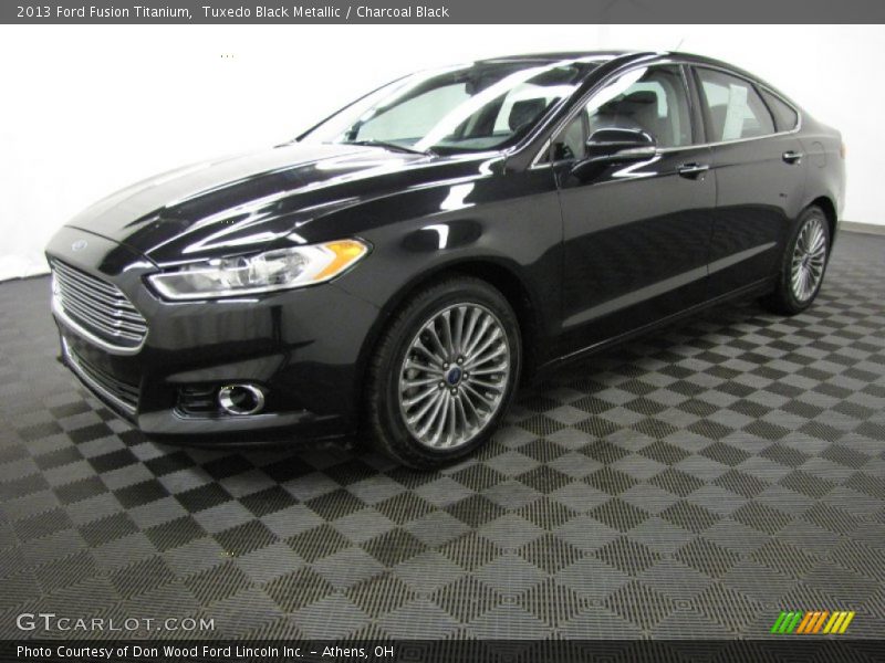 Tuxedo Black Metallic / Charcoal Black 2013 Ford Fusion Titanium