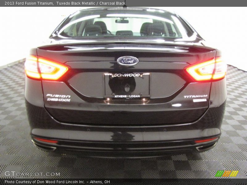 Tuxedo Black Metallic / Charcoal Black 2013 Ford Fusion Titanium
