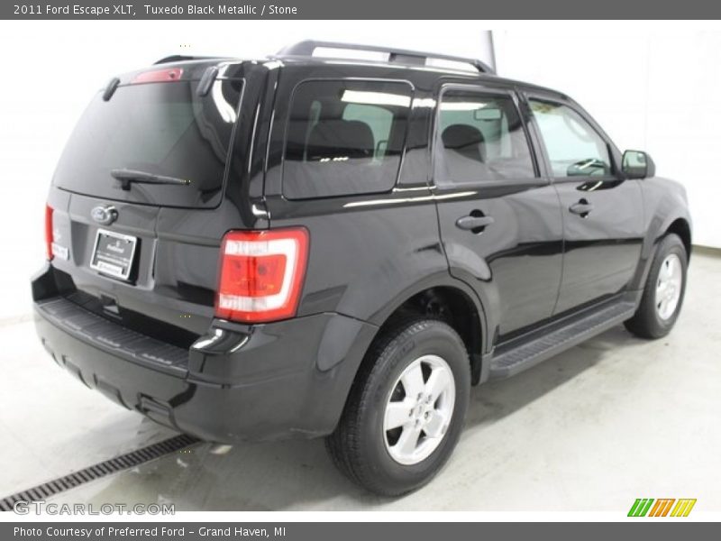 Tuxedo Black Metallic / Stone 2011 Ford Escape XLT