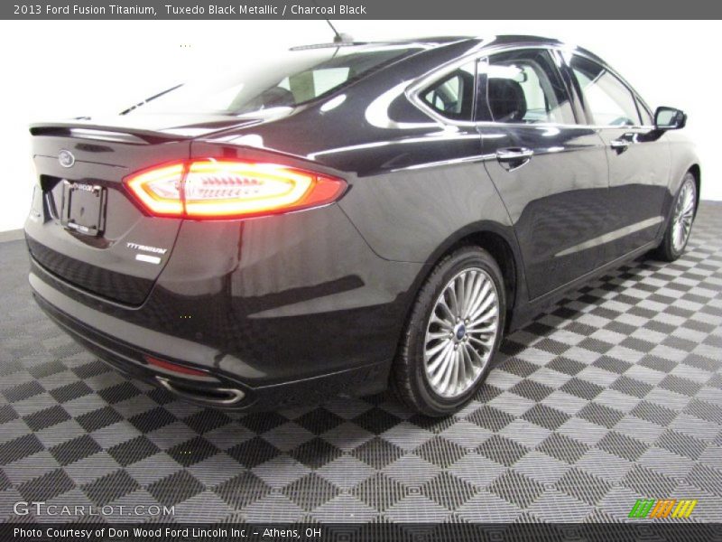 Tuxedo Black Metallic / Charcoal Black 2013 Ford Fusion Titanium