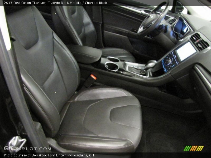 Tuxedo Black Metallic / Charcoal Black 2013 Ford Fusion Titanium