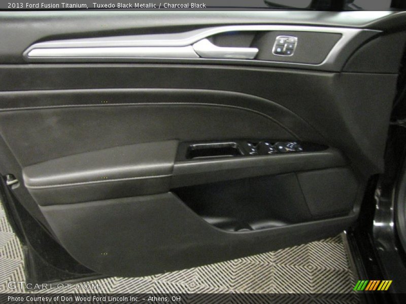 Tuxedo Black Metallic / Charcoal Black 2013 Ford Fusion Titanium