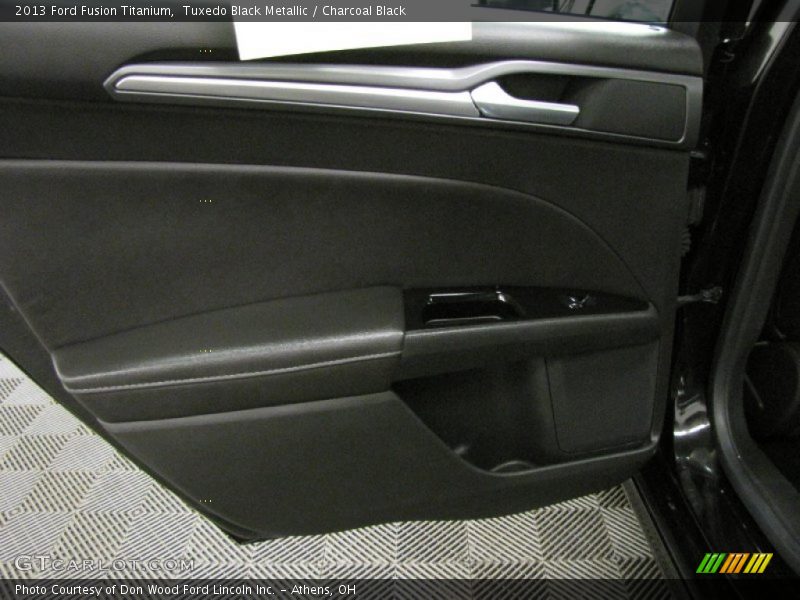 Tuxedo Black Metallic / Charcoal Black 2013 Ford Fusion Titanium