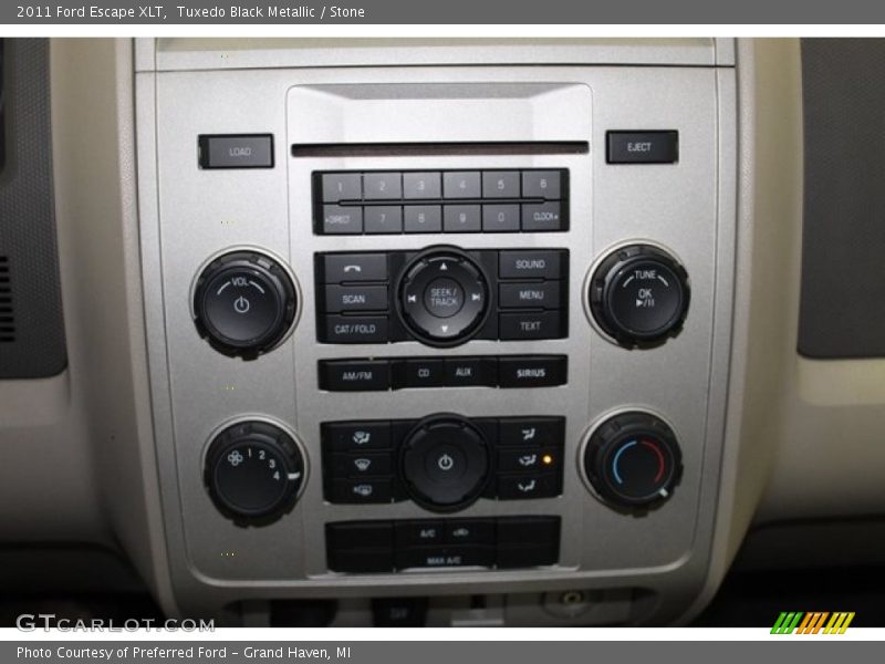 Tuxedo Black Metallic / Stone 2011 Ford Escape XLT