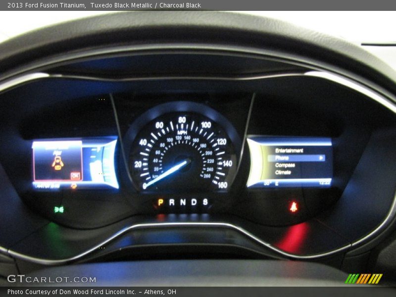 Tuxedo Black Metallic / Charcoal Black 2013 Ford Fusion Titanium