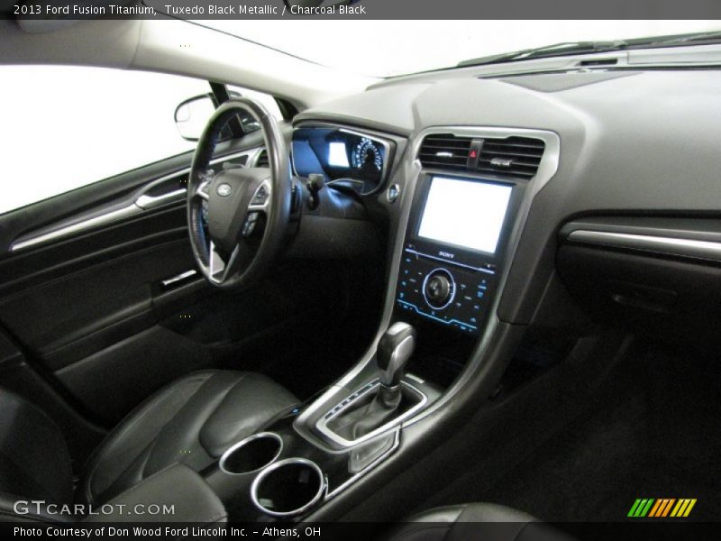 Tuxedo Black Metallic / Charcoal Black 2013 Ford Fusion Titanium