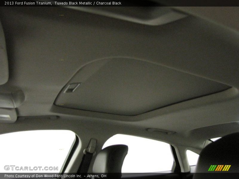 Tuxedo Black Metallic / Charcoal Black 2013 Ford Fusion Titanium