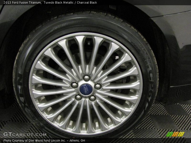 Tuxedo Black Metallic / Charcoal Black 2013 Ford Fusion Titanium