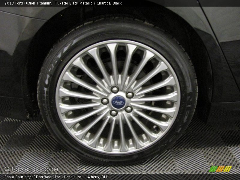 Tuxedo Black Metallic / Charcoal Black 2013 Ford Fusion Titanium