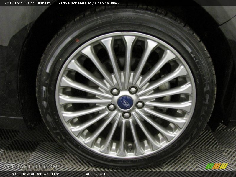 Tuxedo Black Metallic / Charcoal Black 2013 Ford Fusion Titanium