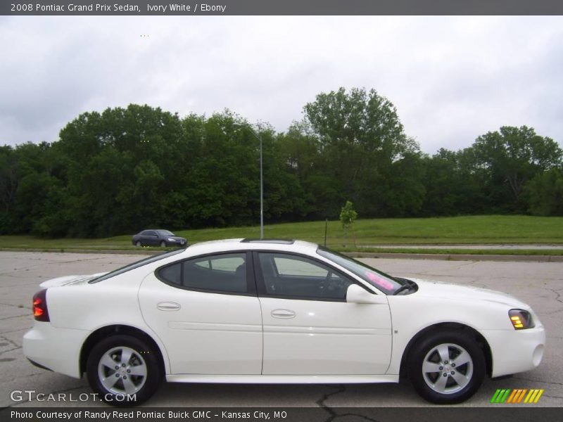 Ivory White / Ebony 2008 Pontiac Grand Prix Sedan