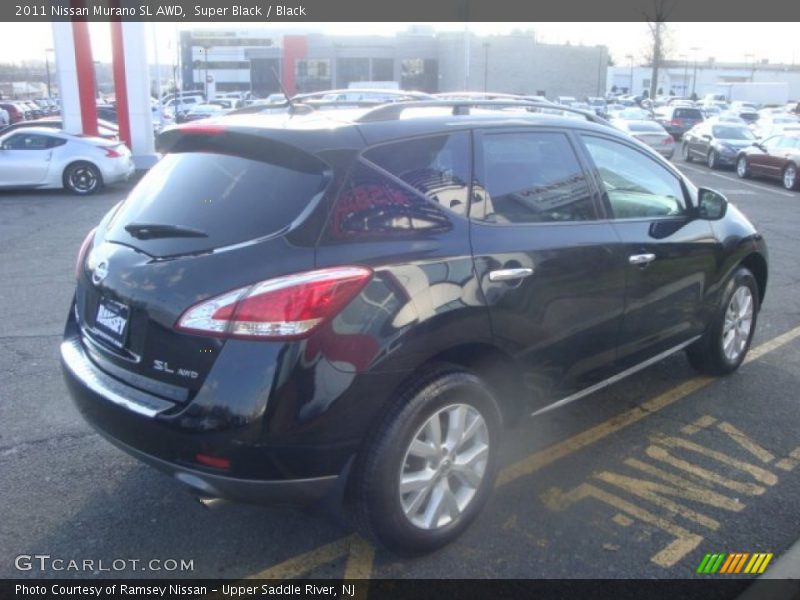 Super Black / Black 2011 Nissan Murano SL AWD