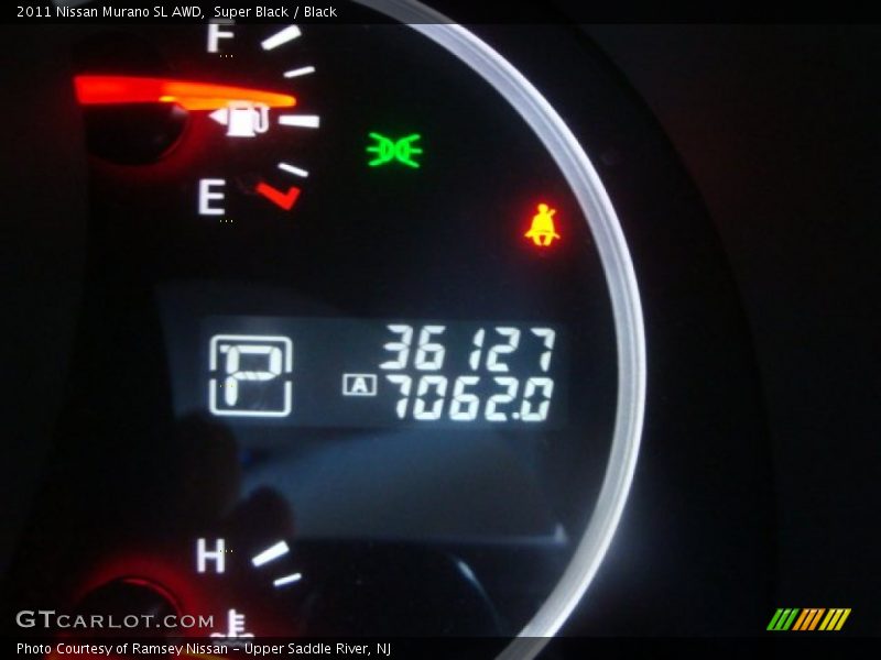 Super Black / Black 2011 Nissan Murano SL AWD